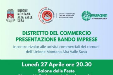 Distretto del Commercio Unione Montana Alta Valsusa